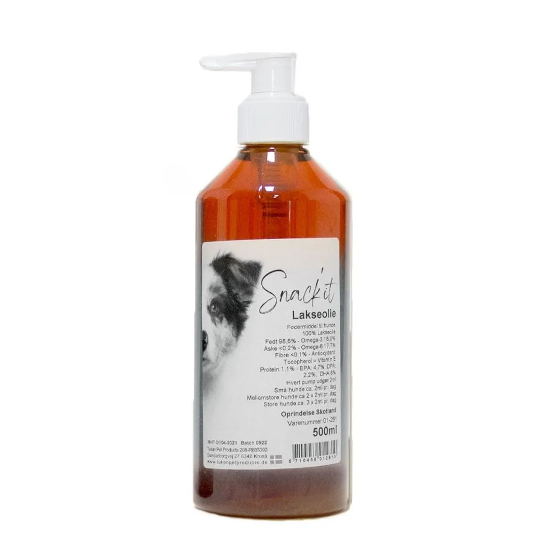Snackit Lakseolie 500 ml